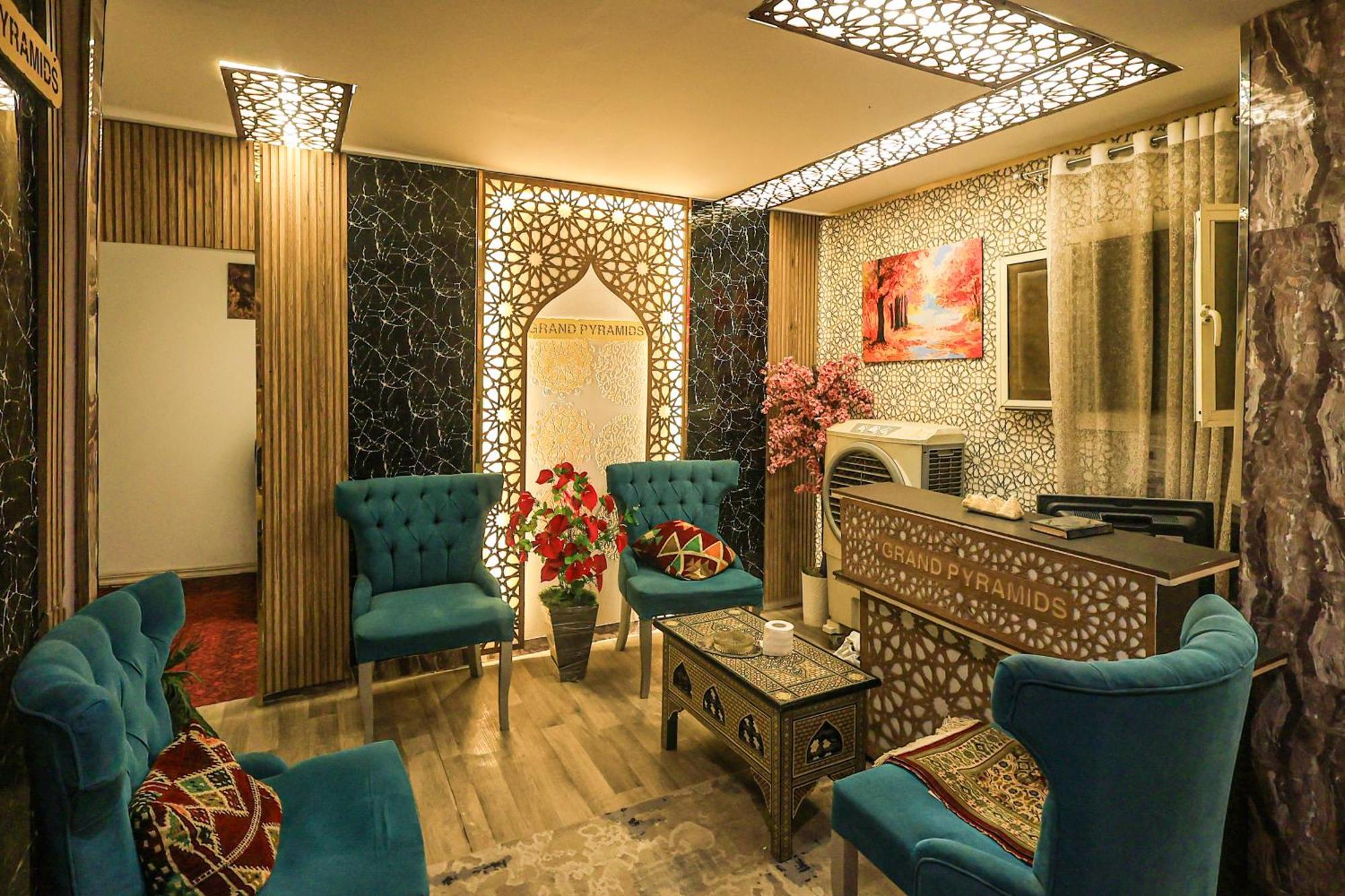 Grand Pyramids In Hotell Giza Eksteriør bilde