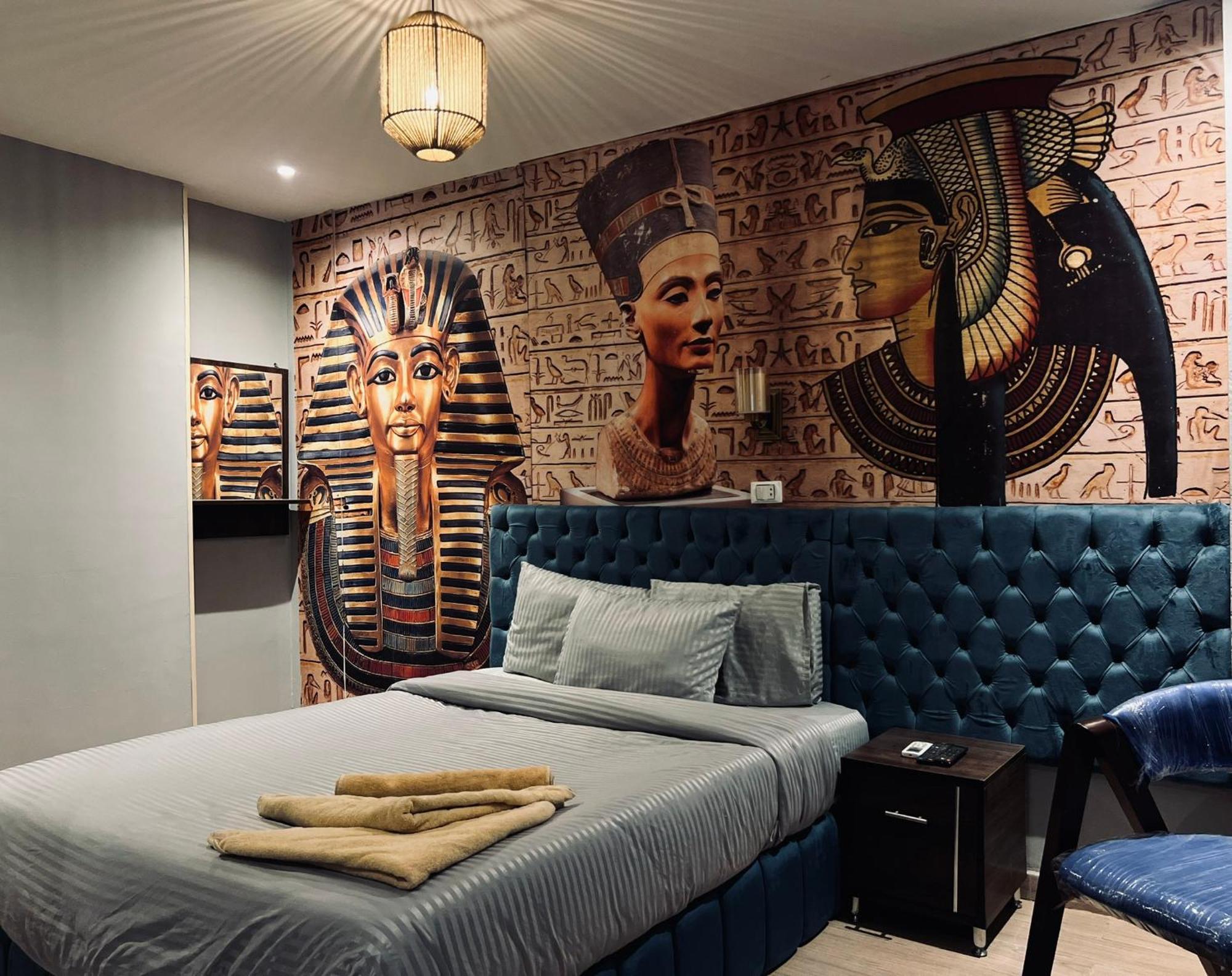 Grand Pyramids In Hotell Giza Eksteriør bilde